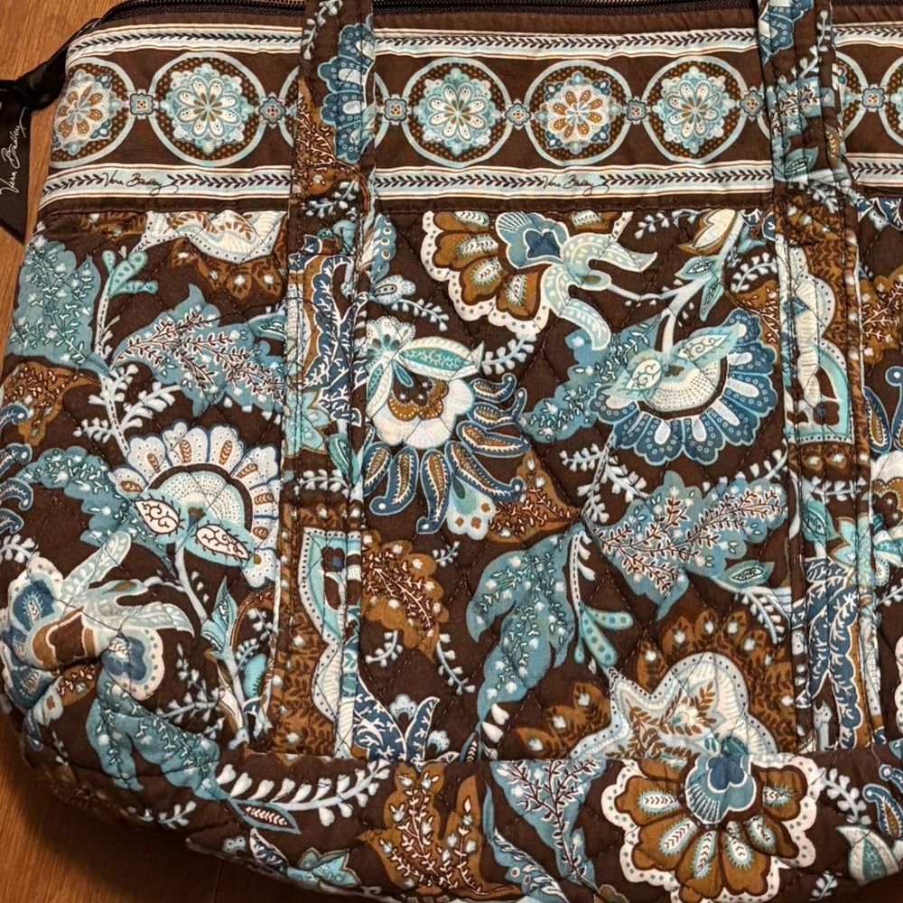 Vera Bradley Java Blue retired pattern, small sho… - image 2